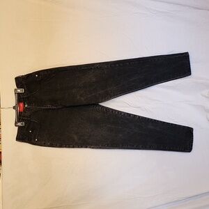 Ladie's VENEZIA Black Denim Jeans Woman's Size 18 Tall